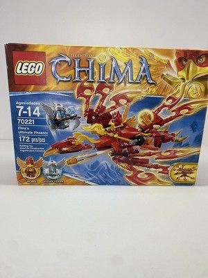 LEGO Legends of Chima Fire SEALED 70221 Flinx's Ultimate Phoenix 172pc Fire Chi 