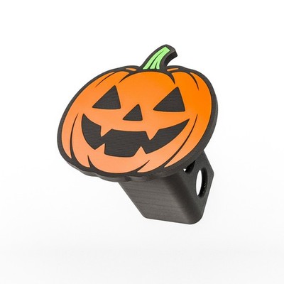 Pumpkin Trailer Tow-Hitch 2'' Receiver Truck Cover/Cap Halloween Jack-o'-lantern