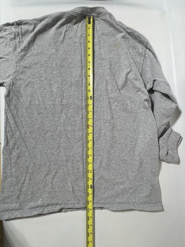 Vintage Cleveland Browns T Shirt Mens L Gray Long Sleeve Lee Sport Football NFL - Picture 8 of 9