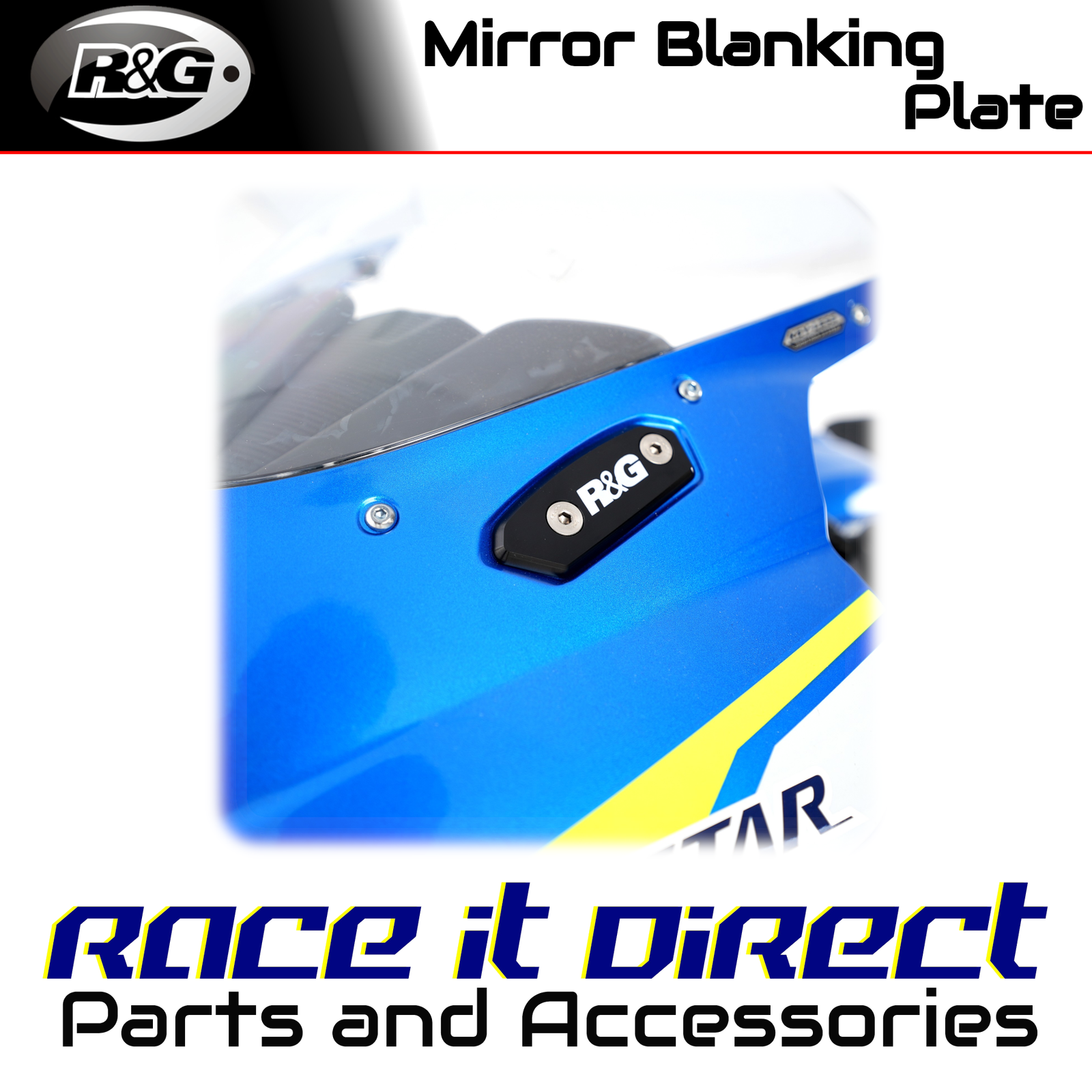 R&G - MBP0031BK - Mirror Blanking Plates