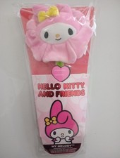 New Sanrio Hello Kitty  Friends My Melody Valentine's Day Flower Plush Pink