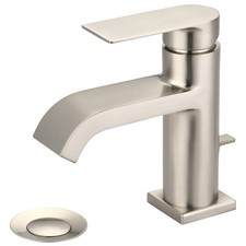 Pioneer Faucets L-6092 i4 1.2 GPM Deck Mounted 1 Hole Bathroom - Nickel