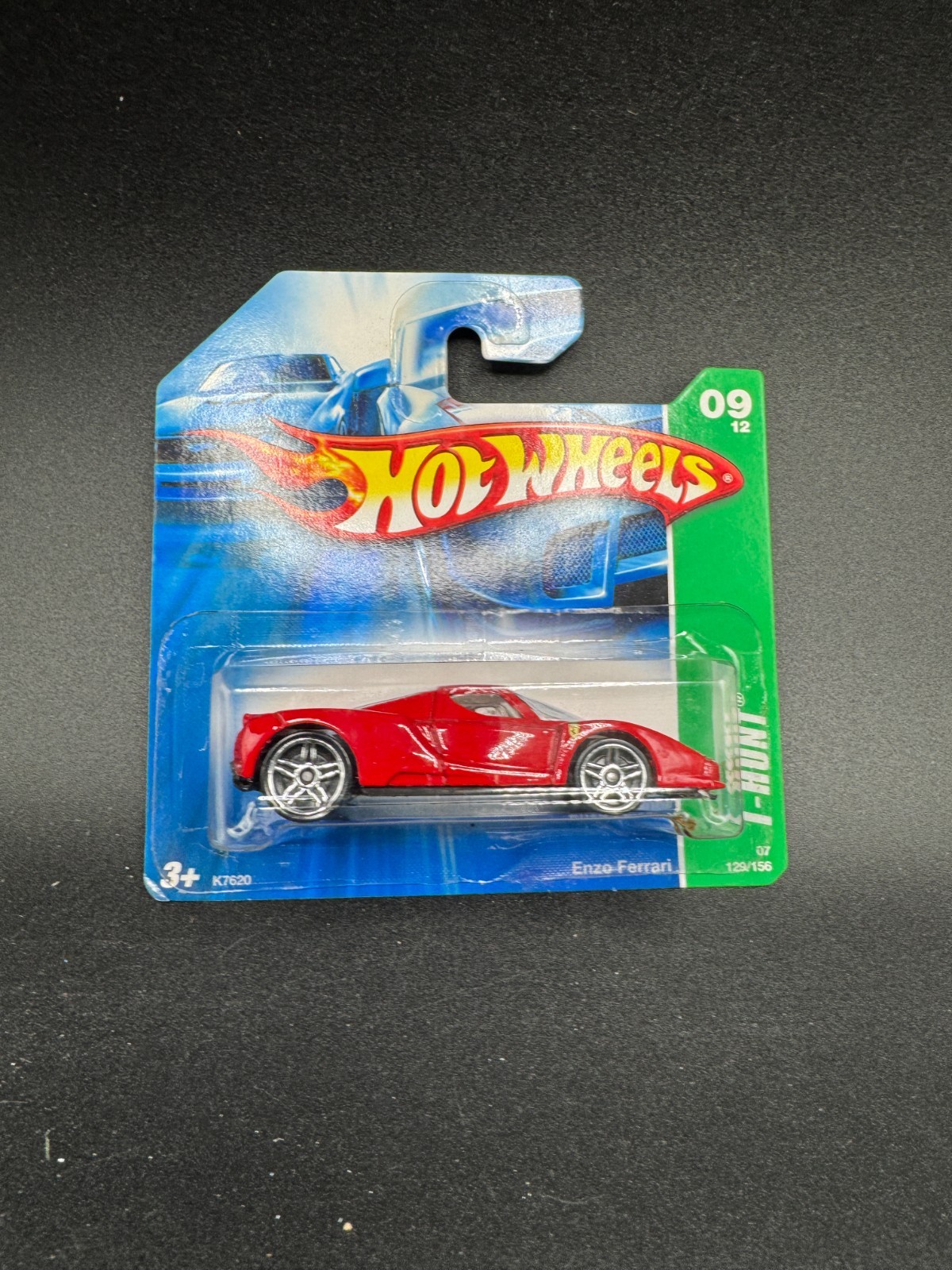 Hot Wheels 2007 Treasure Hunt Enzo FERRARI SHORT CARD G1