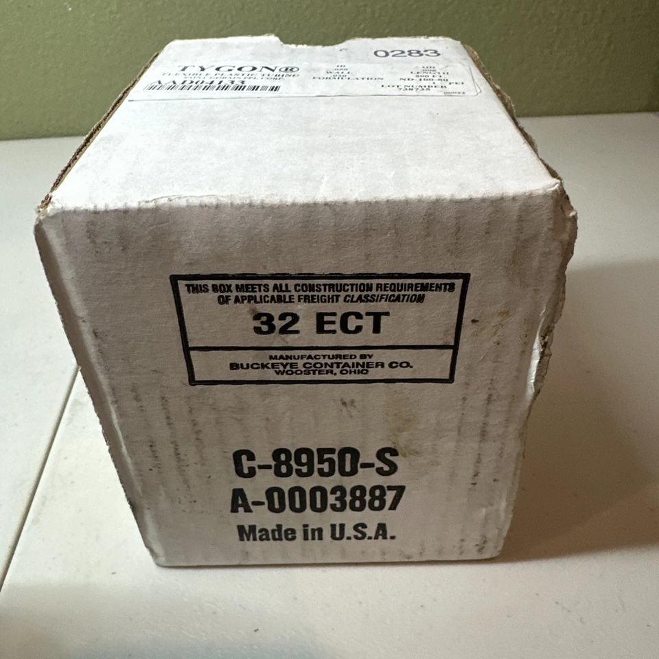 TUBO DE PLÁSTICO FLEXIBLE 500 FT TYGON id .050 pared .020 formulación Od .090�� Foto 4 de 4