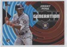 2022 Topps Update Generation Now Blue /600 Jeremy Pena Jeremy Peña #GN-69 1az7