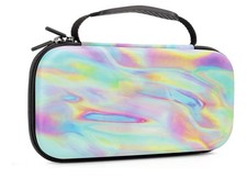 Nintendo Switch for Boy Girls-Travel Storage Hard Shell Case Tie Dye