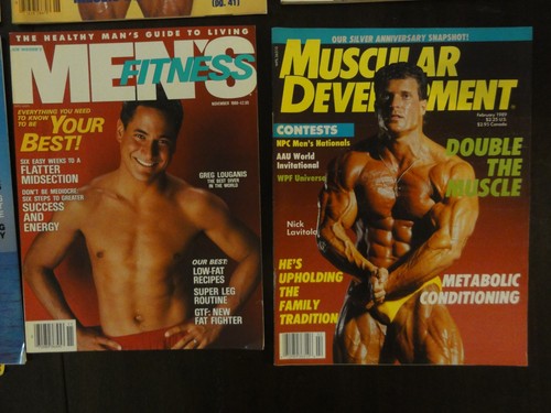 8 Issues Muscle Bodybuilder development Vintage Magazine 1982 - 1989 - Bild 5 von 7
