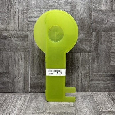 Vintage 1999 IKEA Vägis Vagis Key Holder Box Case Neon Green