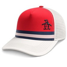Original Penguin Men's Performance Trucker Golf Hat - Flame Scarlet