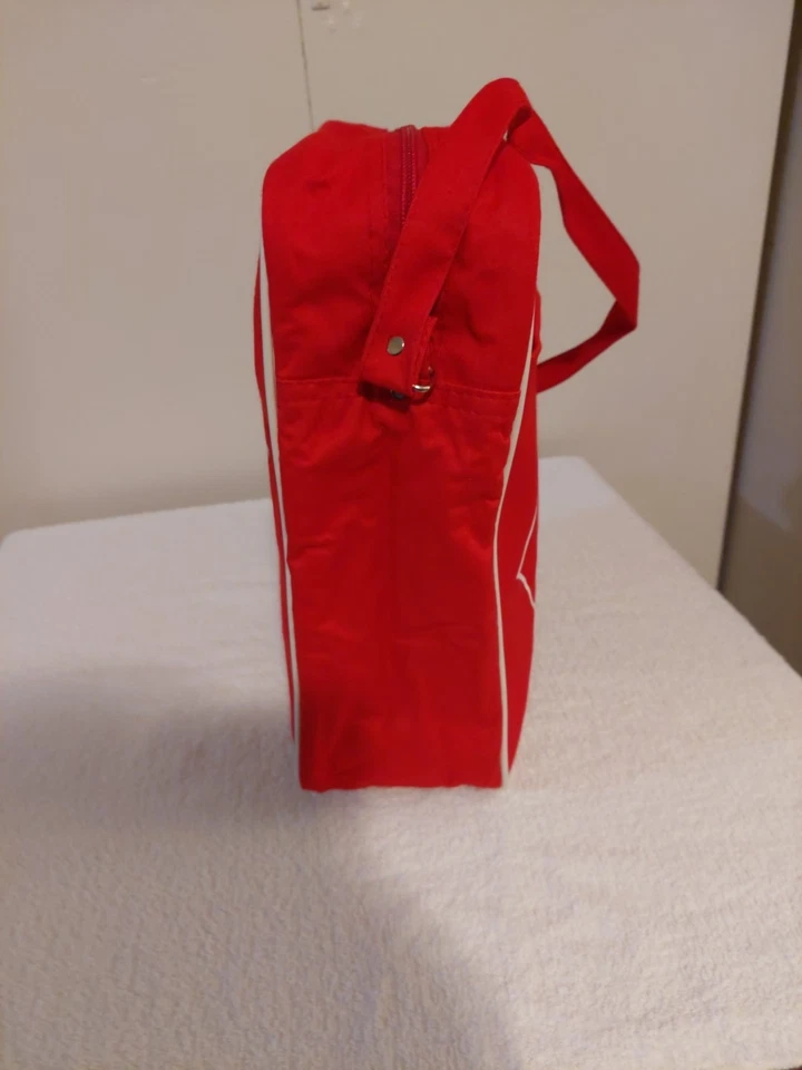 Vintage Cincinnati Reds / Mike-Sells Potato Chips Carryall Zippered Tote Purse - Image 4 of 4