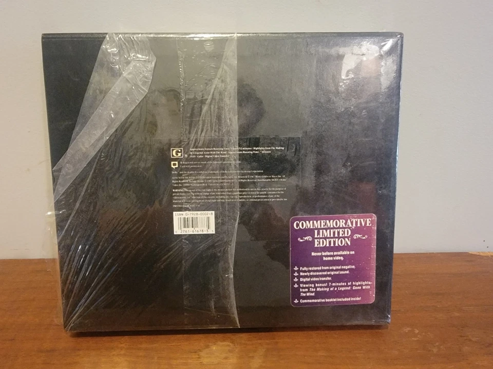 Gone With The Wind 50th Anniversary Limited Edition VHS - Complete - Image 3 of 3