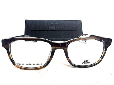 New Gianfranco Ferré GF Ferre GFF 0082 004 Havana 53mm Men's Eyeglasses Frame
