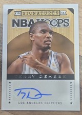 2013-14 NBA Hoops - Signatures Terry Dehere #54 (AU)