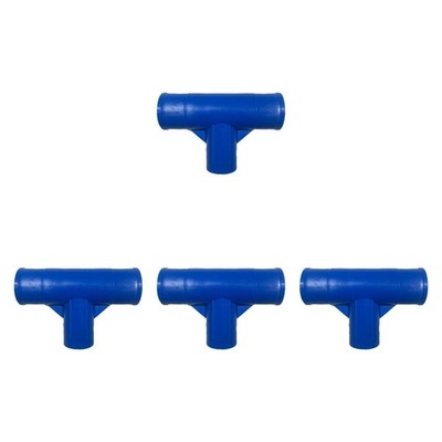 4x T Joint Adapters Pool Frame Connector Easy Installation Enhanced Stability