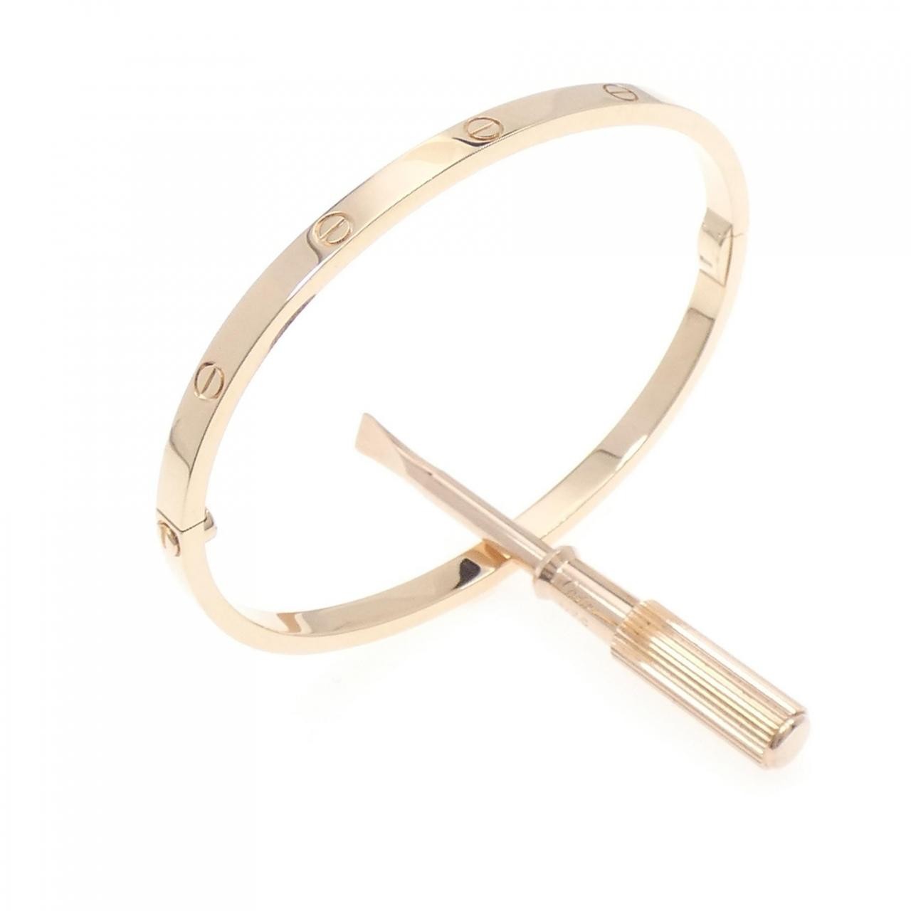 Authentic Cartier Love Bracelet Small  #260-007-060-8328