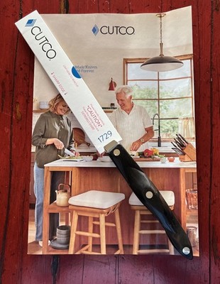 CUTCO 1729 Petite Carver Knife Classic Brown Factory Fresh Sharpened