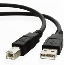 USB Cable Cord for Pioneer DDJ-S1 DDJ-T1 Pro DJ Serato 10 feet, Black