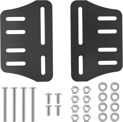 Bed Frame Brackets, 2 Pcs Heavy Duty Bed Frame Adapter to Connect Headboard Foot