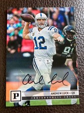 Andrew Luck Auto 2/5 Panini 2018 Autograph Rare