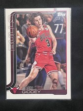 2025-26 Topps Flagship Basketball Josh Giddey-#35. Chicago Bulls
