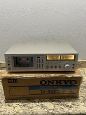    Onkyo TA-2060 Stereo 3 Head DIRECT DRIVE Cassette Deck SERVICED/LEDS/BELTS   