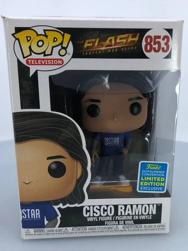 Funko POP! Television DC The Flash Cisco Ramon #853 Hot Topic Exclusive NOT MINT