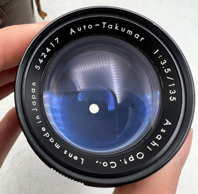 Asahi Auto Takumar 135mm F3.5 Pentax M42 Screw Mount Lens For SLR Cameras