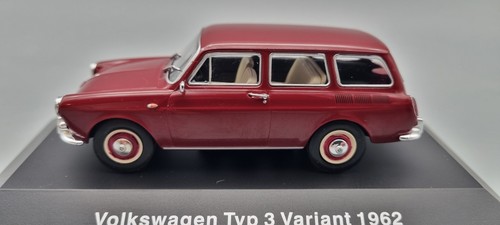 Maquetas de coches 1:43 De Agostini VW tipo 3 variante 1962 vitrina - Imagen 2 de 7