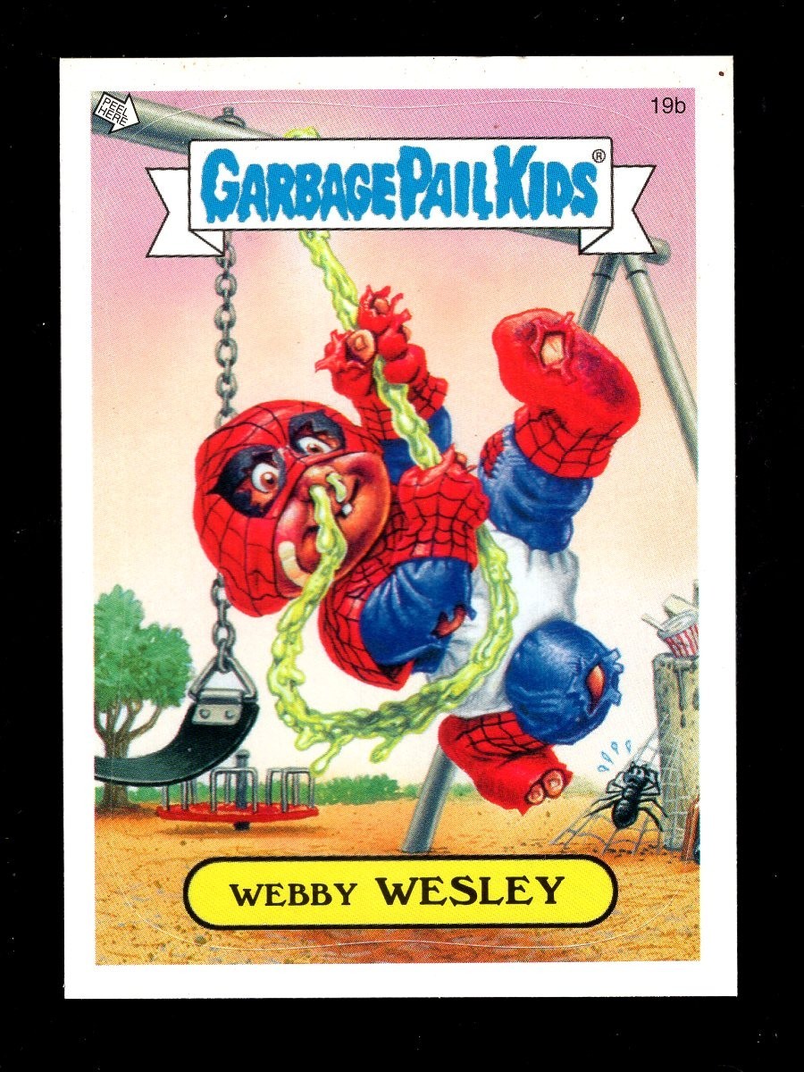 Webby WESLEY #19b 2004 Garbage Pail Kids trading card — raw and PSA graded price guide