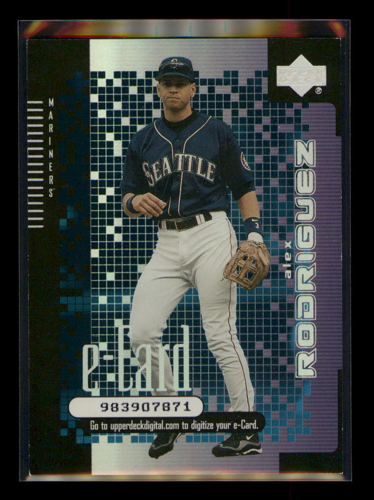 2000 Upper Deck Alex Rodriguez #E2 e-Cards