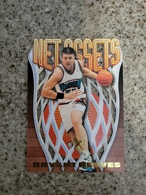 1997-98 Skybox EX-2000 Bryant Reeves Rookie Net Assets Card 