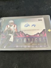 2024 Topps Midnight - Rookie Horizon Signatures Drake Maye #RHS-DM (AU, RC)