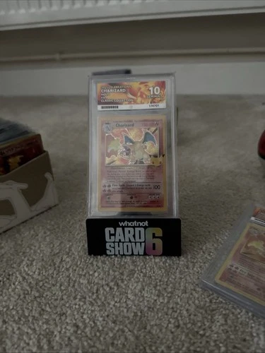 Charizard Celebrations 4/102 Holo 2021 Pokémon TCG English Ace Grading 10