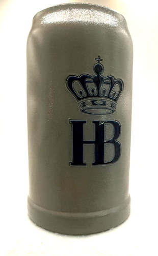 Hofbrauhaus Beer Stein Mas Krug Incised HB Crown Circle R Made in Germany Bottom - Picture 22 of 24