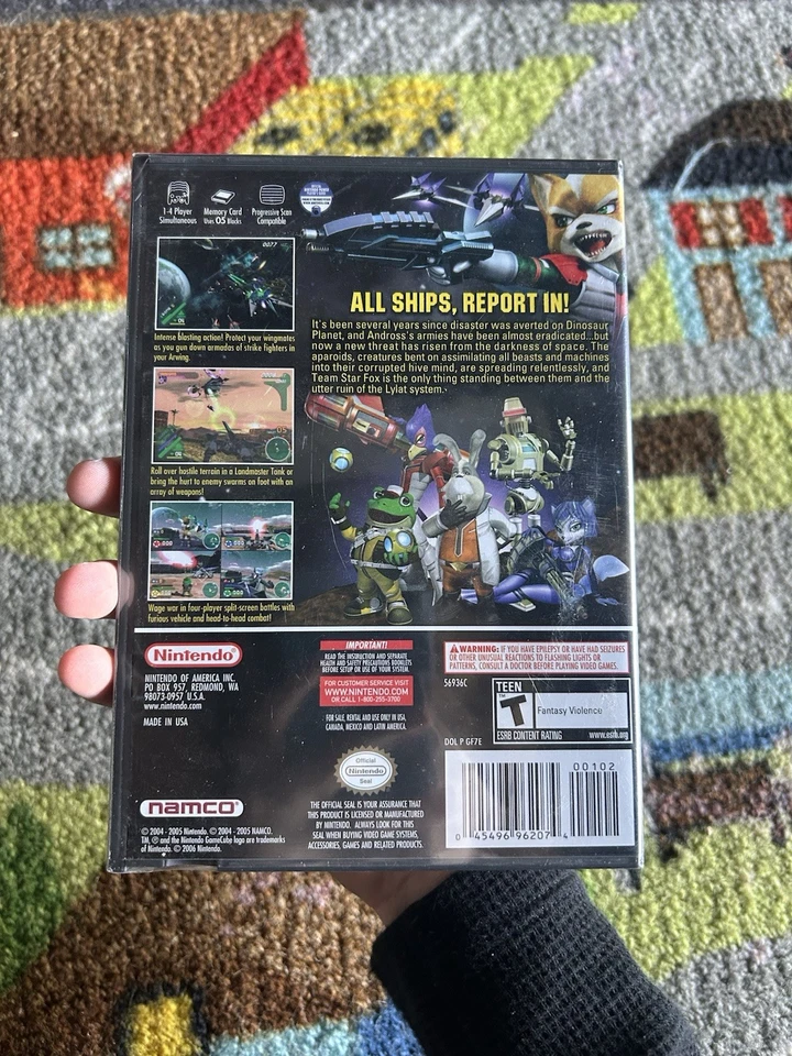 Star Fox: Assault Nintendo Gamecube Brand New Factory Sealed See Pics - Image 3 of 4