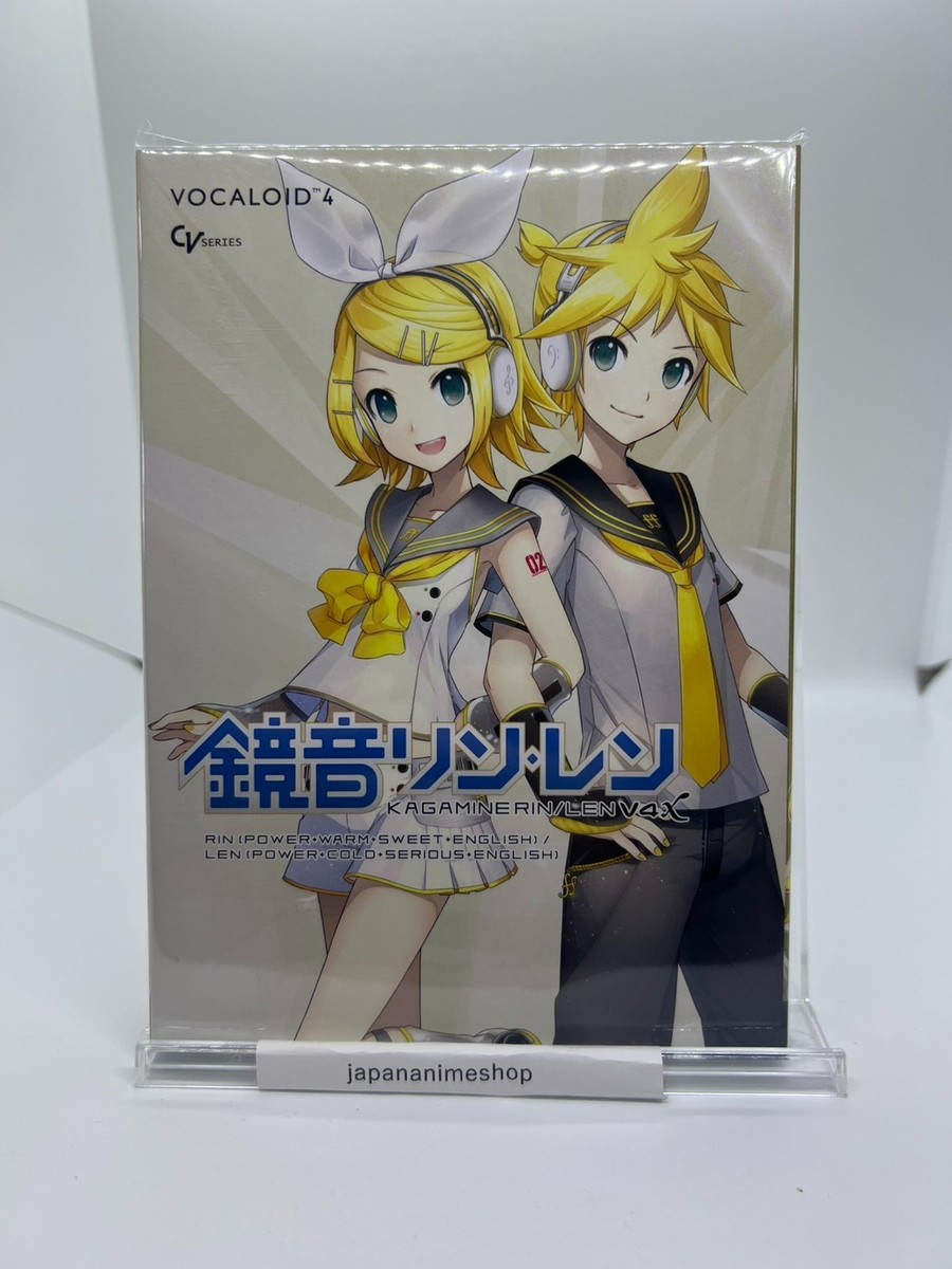 CPASS CRYPTON KAGAMINE RIN LEN V4X English Bundle Vocaloid 4 DVD