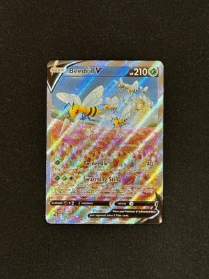 Beedrill V (Alternate Full Art) 161/189 Swsh10: Astral Radiance Holo