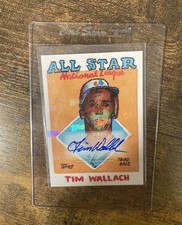 Tim Wallach 2025 Topps Shoebox Treasures Andy Friedman Auto 04/35