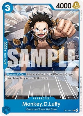 2026 OP: OP15-EB04 - MonkeyDLuffy OP15 051 (#OP15-051, UC, Near Mint)