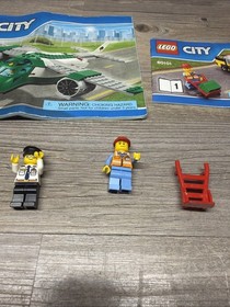 Lego City 60101  Figures And Manual Only !!!!