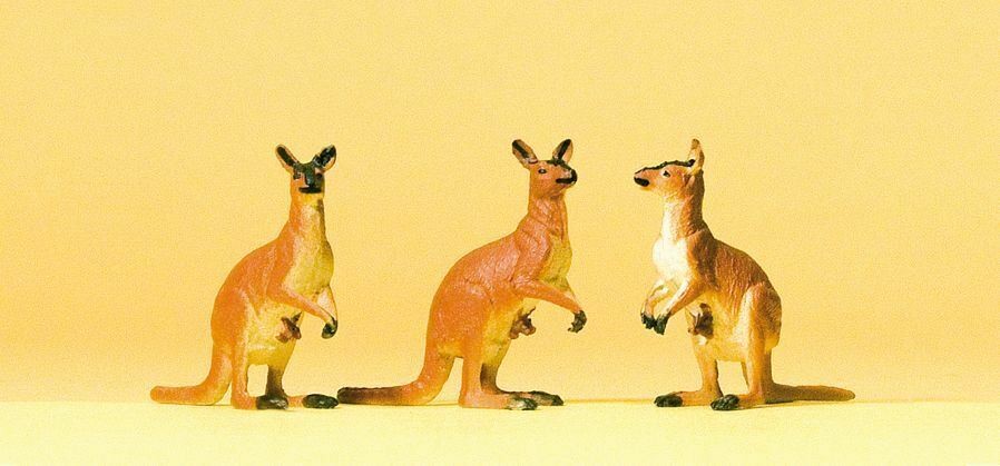 Circus Kangaroos (3) Figure Set Preiser 20392