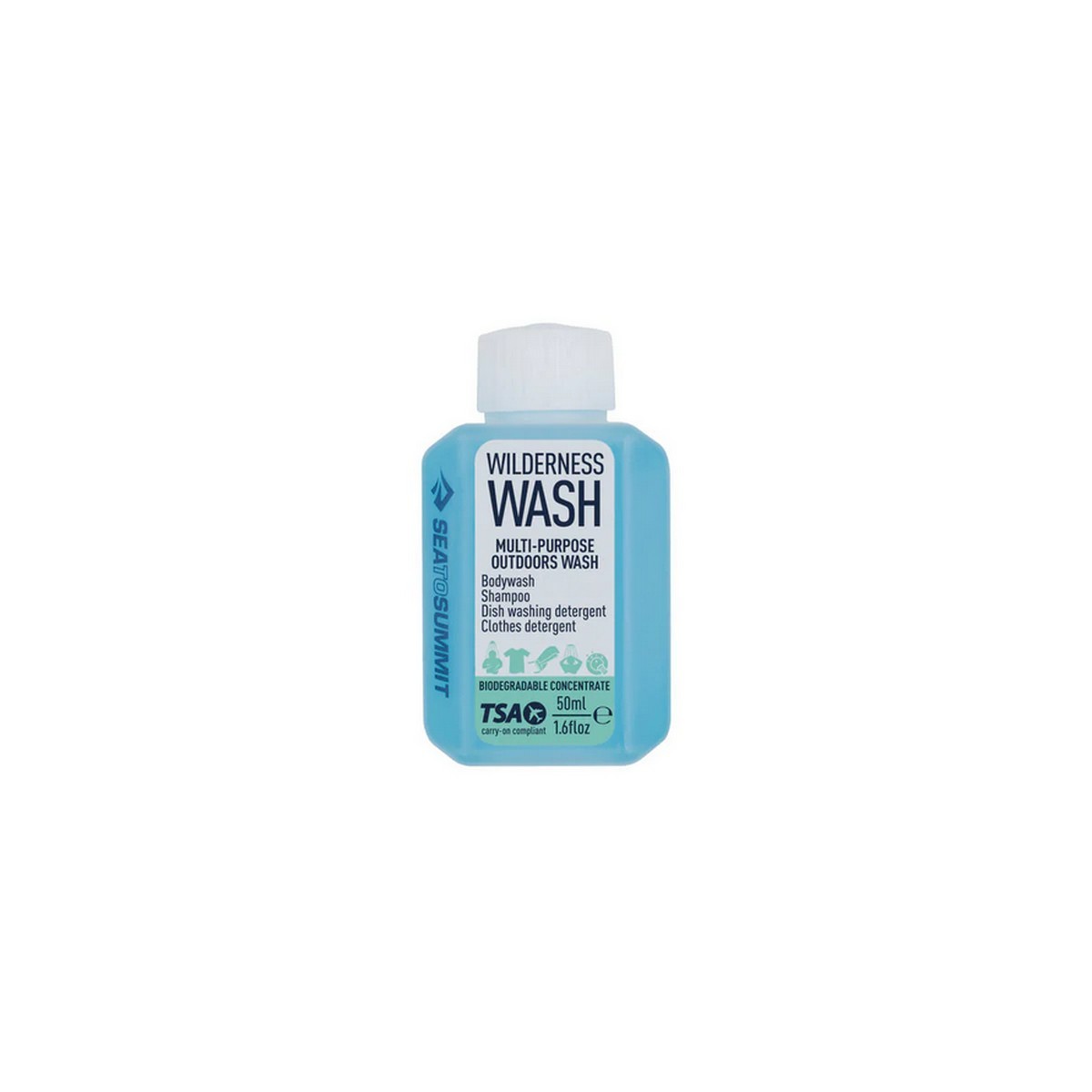 Sea to Summit Wilderness Wash – 50ml - Concentrated Body Washing Up Clothing ...