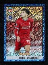 2020-21 Topps Merlin Collection Chrome UCL /75 Neco Williams #32 Rookie RC