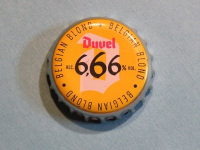 BEER Bottle Cap: Brouwerij Duvel Moortgat DUVEL Since 1871 - Belgian Blond 6.66%