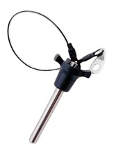 12mm Triangular Cap Ball Locking Pins, Quick Release Push Button Handle, 1Pack