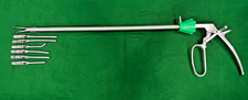 Laparoscopic Bulldog Clamp Applicator 10mmx330mm with 6 Clips Reusable - 1 Set