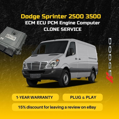 #ad ECM ECU PCM Engine Computer CLONE SERVICE For 03 18 Dodge Sprinter 2500 3500 $120.41
