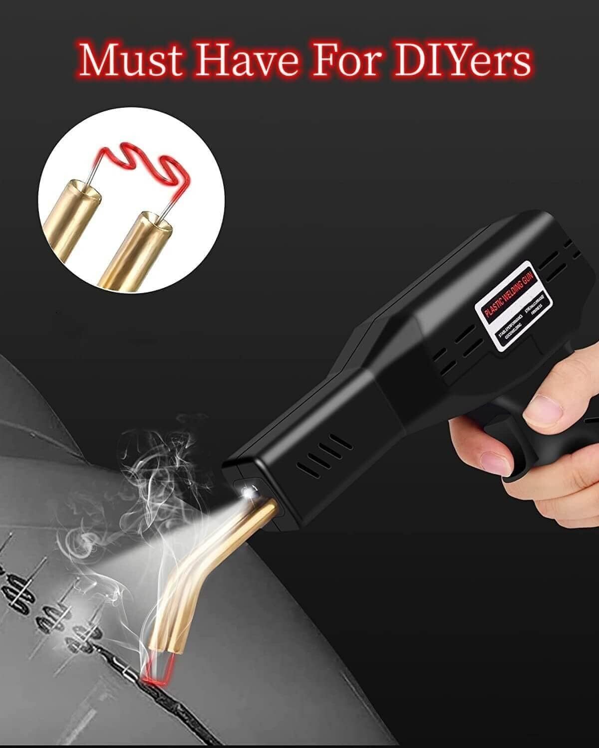 Plastic Welder, Plastic Welding Kit, 800PCS Staples,Plastic Welder Gun Kit USA