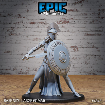 Goddess Athena Avatar C | Epic Miniatures|RPG D&D Wargaming 3d Printed Miniature