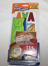 Elmer's Project Popperz Geography Embellishments 135 Pieces NIP Teacher DIY